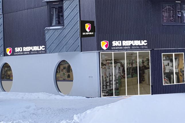 Ski Republic Val d'Isère - Magasin La Daille