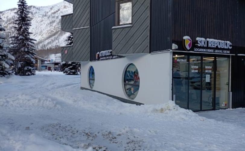 Location de skis à Val d'Isère La Daille